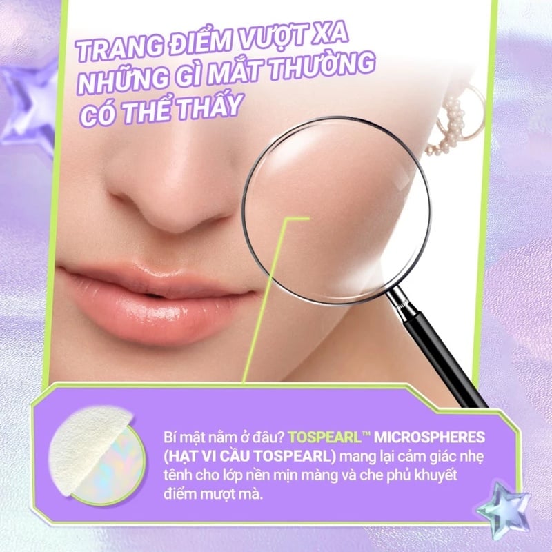 Phấn Phủ Kiềm Dầu Không Màu DAZZLE ME Better Than Filter HD Invisible Powder 5g